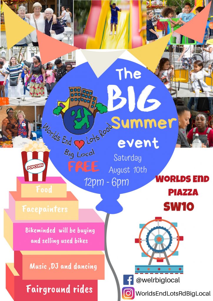 ANNUAL SUMMER EVENT!!! – Worlds End and Lots Road Big Local